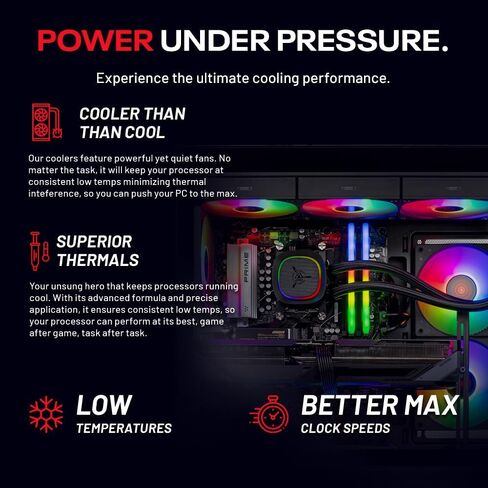 Skytech Gaming Azure 3 Plus Gaming PC, AMD Ryzen 7 7700X 4.5GHz, NVIDIA RTX 5070 12GB, 1TB Gen4 NVMe SSD, 32GB DDR5 RAM 5600, 850W Gold ATX 3 PSU, 360 ARGB AIO, Wi-Fi, Win 11, Desktop in Kuwait