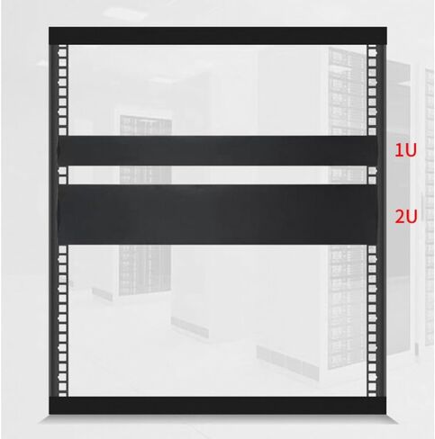 5pcs Server Rack Blanking Panel Set, 1U, 19-inch Width, for Server Network Rack Enclosure Or Cabinet in Kuwait
