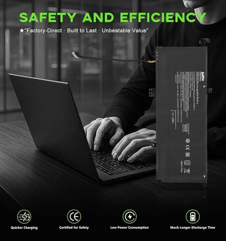 MB04XL Battery Replacement for HP Envy x360 M6/15 Series ProBook 400 G6/G7 ZBook 15u G5 Series, 3571mAh 4-Cell Rechargeable Li-ion Battery, Compatible W/HSTNN-UB6X in Kuwait