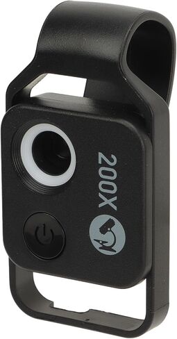 Microscope with CPL Lens, 200X HD Phone Mini Pocket Microscope, Portable Digital Microscope Camera with CPL Lens for Teaching Experiment, Microscope in Kuwait