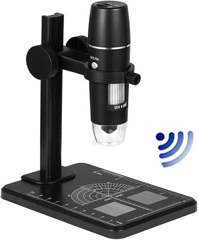 مجهر إلكتروني 1200X 1080P USB مجهر إلكتروني عالي الوضوح 7 بوصة شاشة LCD كبيرة، DM9S in Kuwait