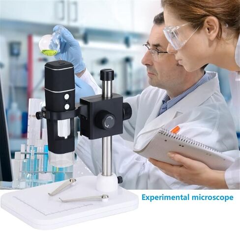Handheld 1000X Microscope 1080P for Microscope Mobile Phone Computer Repair with Bracket Microscope in Kuwait