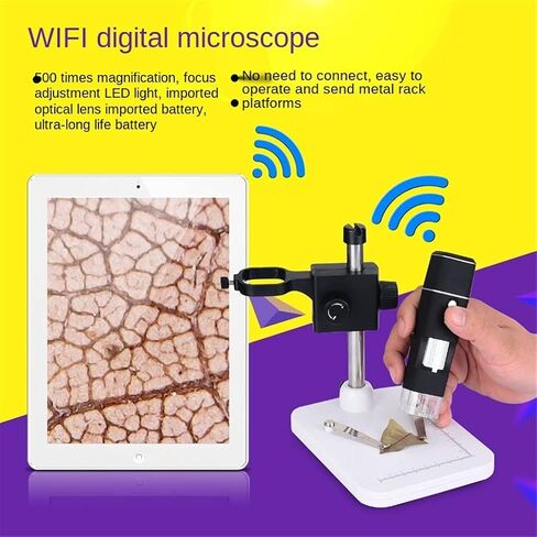 Handheld 1000X Microscope 1080P for Microscope Mobile Phone Computer Repair with Bracket Microscope in Kuwait