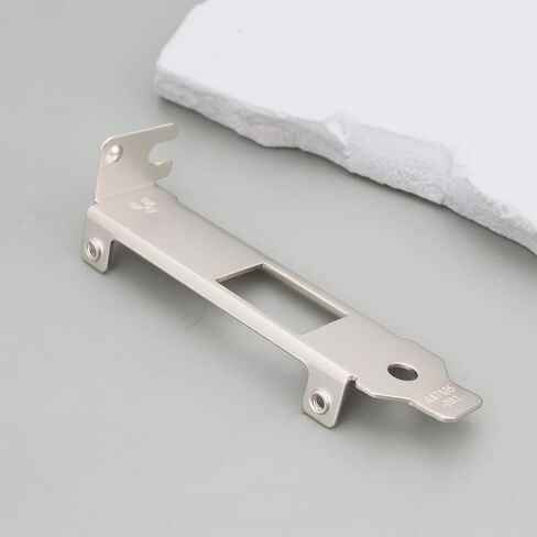 2Pcs Half Height PCI Bracket Computer Case Bracket with Srews 8cm Compatible with Intel X540-T1 X550-T1 X520-T1 in Kuwait