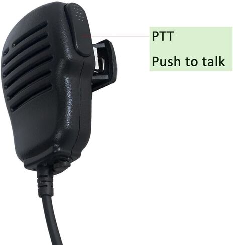 ميكروفون مكبر الصوت على الكتف متوافق مع HYT Hytera PD600 PD602 X1E PD602G PD605 PD660 PD680 PD682 PD682G جهاز اتصال لاسلكي ثنائي الاتجاه in Kuwait