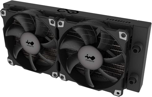 IN WIN SR24 240mm AIO Twin Turbine Liquid CPU Radiator Cooler (IW-LC-SR24) in Kuwait