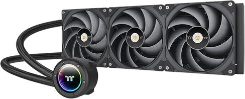 Thermaltake TOUGHLIQUID 420 EX Pro ARGB Sync All-in-One CPU Liquid Cooler/Fan 140 * 3/PWM 500~2000/Waterblocak MB Sync only/Black/CL-W401-PL14BL-A in Kuwait