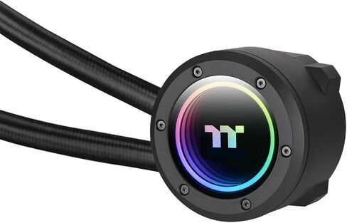 Thermaltake TOUGHLIQUID 420 EX Pro ARGB Sync All-in-One CPU Liquid Cooler/Fan 140 * 3/PWM 500~2000/Waterblocak MB Sync only/Black/CL-W401-PL14BL-A in Kuwait