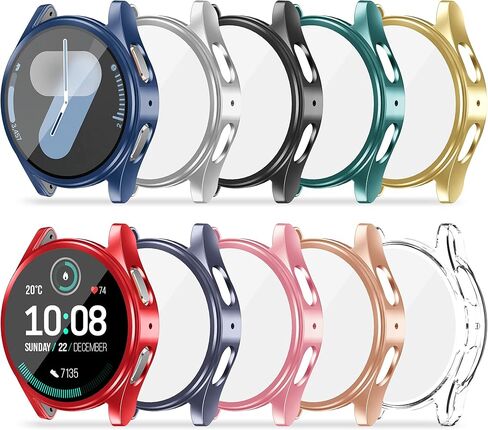 10 Pack Screen Protector Case for Samsung Galaxy Watch 8 40mm, Shockproof Soft TPU Cover, All-Around Scratch Resistant Protective Case Compatible with Galaxy Watch 8 40mm in Kuwait