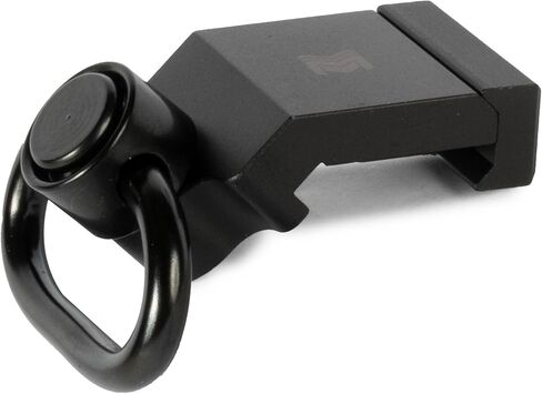 Monstrum 7075 Pro Series Picatinny Sling Mount مع QD Swivel | لرافعات نقطتين فقط | إزاحة 45 درجة V2 in Kuwait