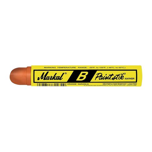 قلم تحديد للسطح المحيط بالطلاء الصلب B-Paintstik من ماركال, ابيض 1" x 4-3/4" in Kuwait