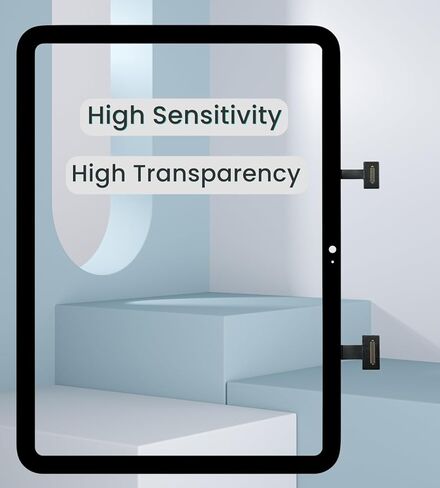for iPad 10 2022 / for iPad (A16) 2025 Screen Replacement Digitizer Touch Glass, fit 10.9 inch and 11-inch, for iPad 10th/11th Gen A2696 A2757 A2777 A3354 A3355, Full Repair Kit in Kuwait