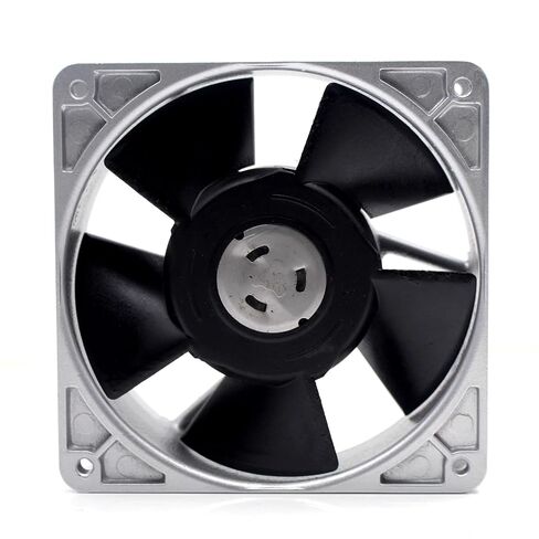 AC200V 15/14W 2-pin Silver 120x120x38mm 12cm All Metal High Temperature Cooling Fan UT125C[B40] in Kuwait