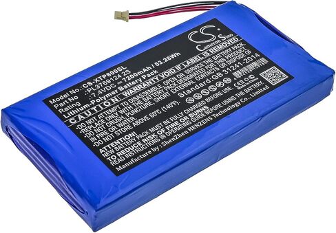 بطارية Cameron Sino لجهاز XTOOL EZ500، i80 Pad، PS80، PS80E، X100 Pad 2، X100 Pad 2 Pro، X7 PN: XTOOL PL3769124 2S 7200 مللي أمبير / 53.28 وات في الساعة in Kuwait
