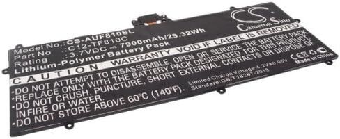 Cameron Sino Battery for TF810, TF810C, Vivo Tab TF810, Vivo Tab TF810C PN: C12-TF810C 7900mAh/29.23Wh in Kuwait