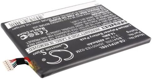 Cameron Sino Battery for HTC EVO View 4G, Flyer, P510E PN:HTC 35H00163-00M, 35H00163-00P, 35H00163-02M, BG41200 4000mAh / 14.80Wh in Kuwait