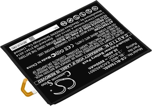 بطارية Cameron Sino لجهاز LG G Pad 5 10.1، G Pad 5 10.1 FHD، LM-T600L، LM-T600QS، LM-T600TS، LM-T600VS PN:LG BL-M02، EAC6452601 8000 مللي أمبير / 30.40 وات في الساعة in Kuwait
