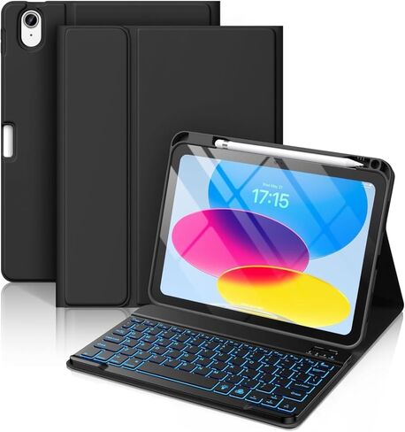 حافظة لوحة المفاتيح لجهاز Xiaomi Mi Pad 5/5 Pro 11" 2021، 7 ألوان خلفية، لوحة مفاتيح لاسلكية مغناطيسية قابلة للفصل مع حامل قلم S، وردي in Kuwait