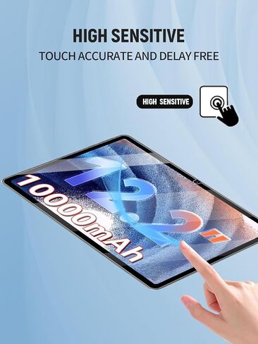Screen Protector for TABWEE T60 / BESTTAB T60 Android 16 Tablet 12 Inch, Anti-Scratch 9H Tempered Glass Film Easy to Install, No Bubble, 2-Pack in Kuwait