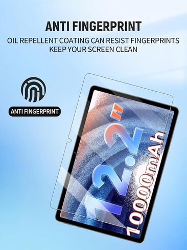 Screen Protector for TABWEE T60 / BESTTAB T60 Android 16 Tablet 12 Inch, Anti-Scratch 9H Tempered Glass Film Easy to Install, No Bubble, 2-Pack in Kuwait