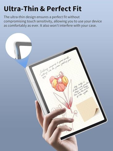 2 حزمة من واقي الشاشة Paperfeel لـ 10.95 بوصة XPPen Magic Note Pad، تغطية كاملة، طبقة واقية ممتازة من PET، واقي شاشة غير لامع، مضاد للوهج in Kuwait