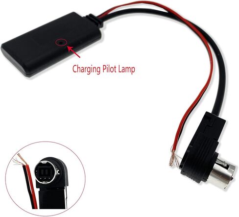 Bluetooth Aux Adapter Cable Car Audio Repair Part Fit for Alpine CDA-9883R CDA-9885R CDA-9887R CDA-9884R in Kuwait