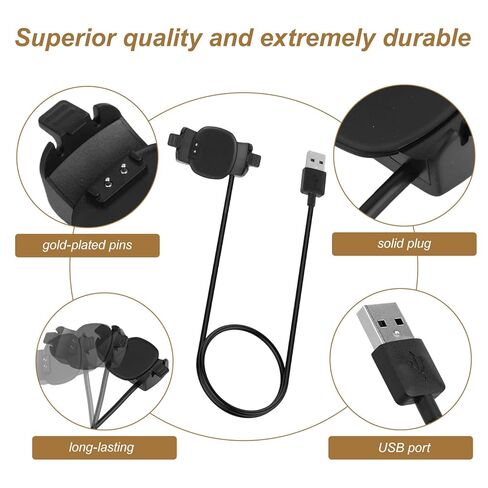 Replacement Charger for Magic Band Plus/+, 3.3ft/1m USB Fast Charging Cable Dock Compatible with Magic Band Plus/+ Only in Kuwait