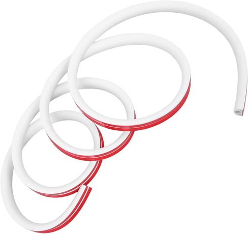 HOMSFOU 1لفة غطاء سلك ذاتي اللصق، واقي كابل PVC للأرضية والجدار لإدارة الكابلات يمنع التشابك ويحافظ على المساحات مرتبة in Kuwait