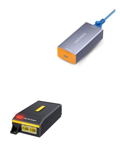 2.5G BT 60W PoE++ Injector with LED Screen in Kuwait