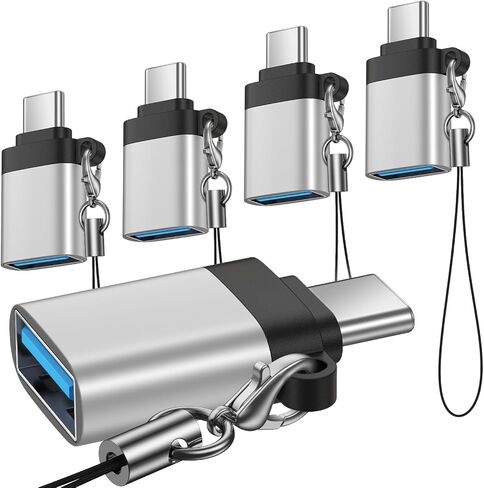 Cebkit USB C Male to USB 3.0 Female Adapter 5Pack OTG Adapter in Kuwait