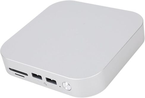 Mini M4 Dock، محور حامل من سبائك الألومنيوم مع فتحات M.2 SSD مزدوجة بسرعة 10 جيجابت في الثانية، منافذ USB A، قارئ بطاقات الذاكرة، لجهاز Mini 2024 (قابس الولايات المتحدة) in Kuwait