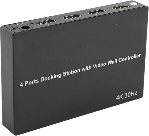 USB 3.0 to HD Multimedia Interface Docking Station, 4 Ports USB C Hub with 4K 30Hz x 2 and 1080P 60Hz x 2, for 11 10 7 8.1 OS 10.10 7.1 (US Plug) in Kuwait