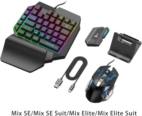 ARTISOUL™ Mobile Phone Keyboard Mouse Console Adapter USB Hub Converter for Mix SE | Controllers & Attachments | Video Game Accessories in Kuwait