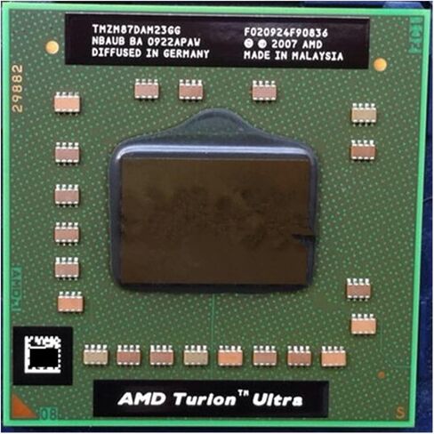 A Laptop Mobile A T X2 Ultra ZM-87 ZM87 Socket FS1 CPU 2M Cache/2.4GHz/Quad-Core Processor Zm 87 CPU TMZM87DAM23GG in Kuwait