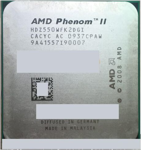 A ph II X2 550 CPU 3.1GHz Socket AM3 938-pin Processor 80W Dual-Core 1M Desktop in Kuwait