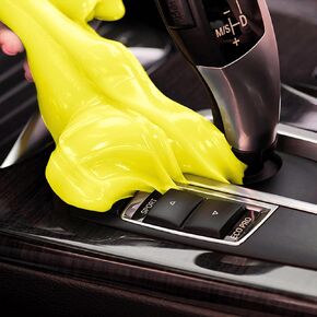 PULIDIKI Car Cleaning Gel for Car Cleaning Putty Car Putty Auto Detailing Tools Car Interior Cleaner Car Cleaning Slime Car Accessories Keyboard Cleaner Orange in Kuwait
