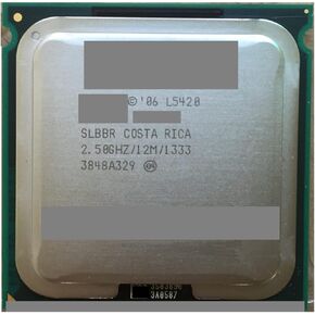 L5420 Server CPU/2.5GHz /LGA771/L2 Cache 12MB/Quad-Core/(Give Two 771 to 775 Adapters) in Kuwait
