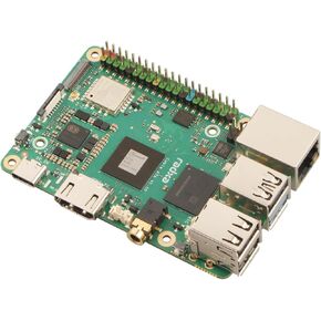كمبيوتر Radxa Cubie A7A ذو لوحة واحدة، LPDDR5 عالي السرعة، لوحة تطوير حوسبة Edge AI مع USB، HDMI، منافذ إيثرنت (Radxa Cubie A7A 4GB) in Kuwait