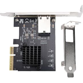 بطاقة شبكة PCIe 4X Gigabit، محول إيثرنت بسرعة 10 جيجابت في الثانية مع شريحة RTL8127AT لخادم سطح المكتب PC NAS in Kuwait