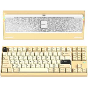 MK x WOBKEY Crush 80 Reboot Pro Non-Flex Edition Aluminum Wireless Keyboard (Black) in Saudi Arabia