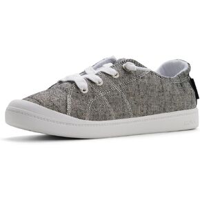 Roxy Women's Bayshore Slip on Shoe Sneaker, White PU, 9 in Saudi Arabia