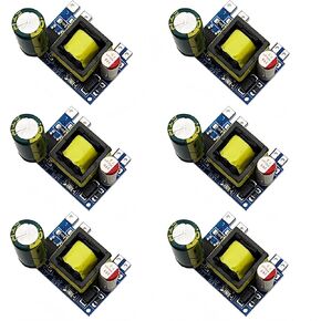 6PCS 5V 700mA 3.5W Isolation Switch Power Supply Board AC to DC Step-Down Module Buck Regulator 220V to 5V Converter in Saudi Arabia