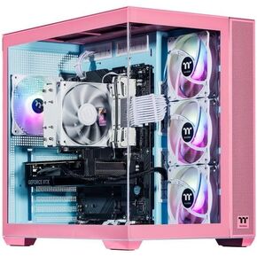 Velztorm Pink Fultix Prebuilt Gaming PC (AMD Ryzen 5-5500, GeForce RTX 5070, 32GB DDR4, 1TB PCIe SSD, RGB Fans, 750W PSU, WiFi 5, Bluetooth 5.0, RJ-45, 1 Display Port, HDMI, Win 11 Home) in Saudi Arabia