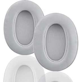 وسائد أذن بديلة، متوافقة مع سماعات الرأس Sony WH-XB900N/WH-RF400/MDR-RF895RK. جلد بروتين ناعم جديد مع رغوة الذاكرة عالية الكثافة، زوج واحد من وسائد الأذن البديلة من ACCIUK (رمادي) in Kuwait