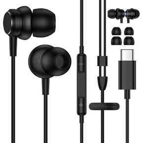 USB C Ear Buds Samsung Earbuds Wired Magnetic Headphones for Samsung Galaxy S26 Ultra S26Plus S26 S25 FE Edge A17 A16 5G A36 A56 A26 A35, Type C Ear Phones in-Ear Earphones Headset with Microphone in Saudi Arabia