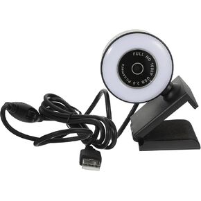 كاميرا ويب للبث المباشر متعددة الوظائف بدقة 1080 بكسل مع ميكروفون USB للتوصيل والتشغيل وكاميرا كمبيوتر ذكية للاجتماعات عبر الإنترنت ومكالمات الفيديو in Kuwait