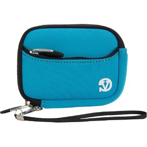 Protective Sky Blue Shock Absorbing Neoprene Pouch Suitable for Western Digital WD My Passport SSD in Kuwait