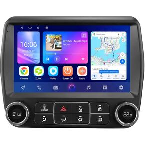 ترقية ستيريو السيارة Android 14 لسيارة شيفروليه كامارو (2010-2015)، 8 كور 4G+64G نظام تحديد المواقع العالمي (GPS) مع شاشة لمس QLED مقاس 9 بوصة EQ بلوتوث USB Obd2 TPMS تابلت السيارة in Kuwait