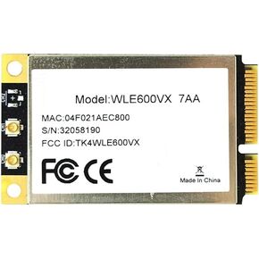 WLE600VX Dual Band 2.4GHz 5GHz 802.11ac/Abgn Mini PCI Express Card MIMO 2x2 Wave 1 WiFi Card Module Atheros QCA9882 in Saudi Arabia