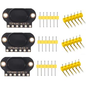 3pcs TOF400C VL53L1X 4M Laser Ranging Sensor Module, Long Distance Time-of-Flight (ToF) Distance Sensor, 50Hz Fast Ranging, 3.3V/5V I2C for Arduino Raspberry Pi STM32 Robot Drone in Kuwait